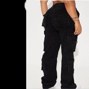 Straight Leg Cargo Pants